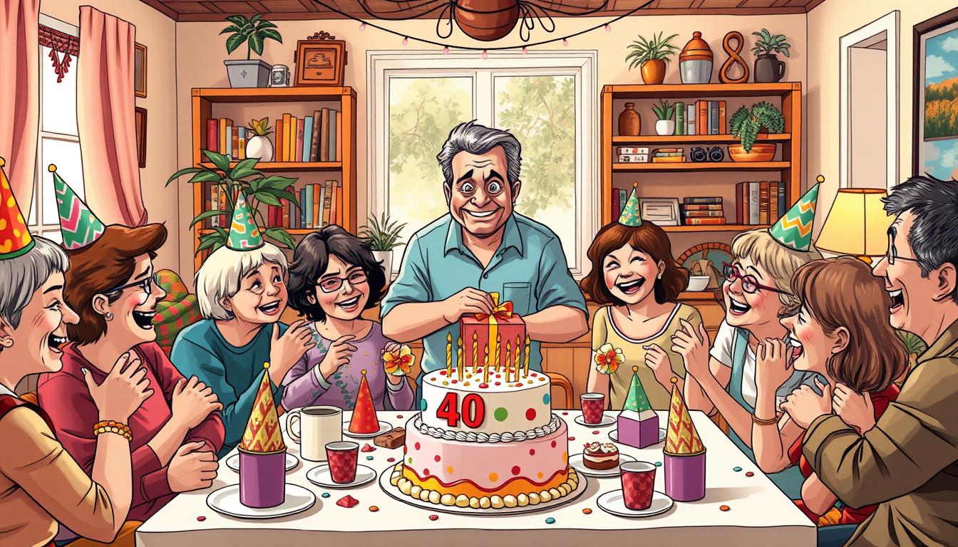 40 lat życzenia śmieszne