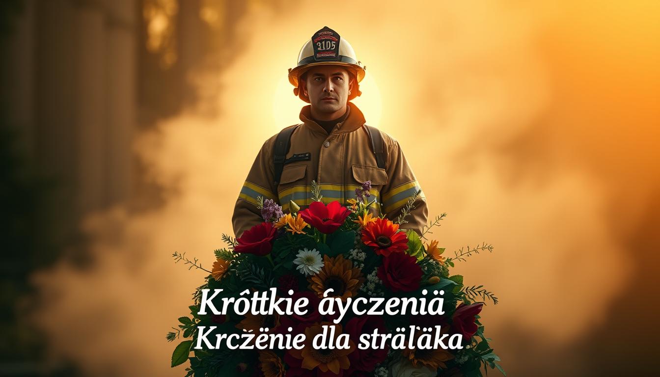 Krótkie życzenia dla strażaka