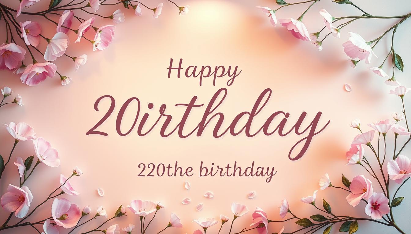 20 urodziny życzenia